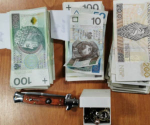 Kętrzyn: Zgłosił kradzież 40 tysięcy złotych. Pójdzie siedzieć razem ze złodziejami