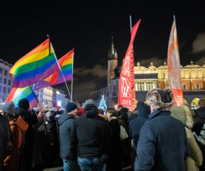 Kraków solidarny z Gdańskiem. Tłumy na marszu milczenia [ZDJĘCIA]