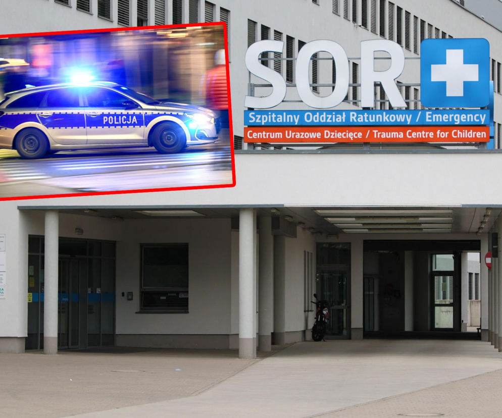 Agresywny pacjent zaatakował ratowników na SOR-ze. Grozi mu więzienie