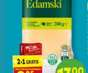Ser żółty Edamski 2+1 gratis