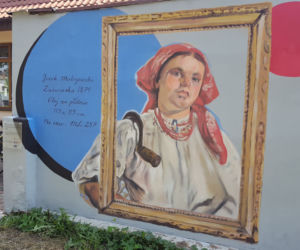 Leszno ma kolejny mural. Powstał na murze naprzeciwko I LO