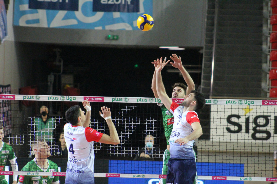 PlusLiga: Indykpol AZS Olsztyn - Azoty ZAKSA Kędzierzyn-Koźle 0:3