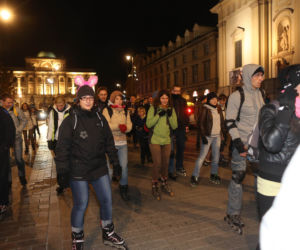 Nightskating. Warszawa na rolkach [Zdjęcia]
