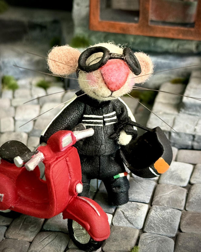 Filcowe myszki Joanny. Marka "Wyszło z norki"