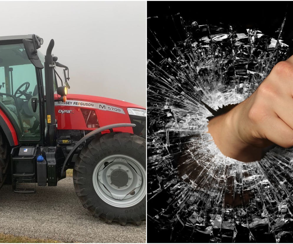 Niesłychany przejaw agresji na drodze! Nie mógł wyprzedzić ciągnika, a teraz grozi mu więzienie