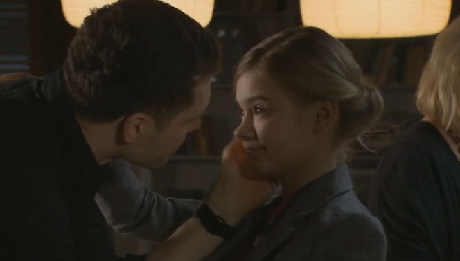 M jak miłość odc. 1061. Zosia (Julia Wróblewska), Tomek (Andrzej Młynarczyk)