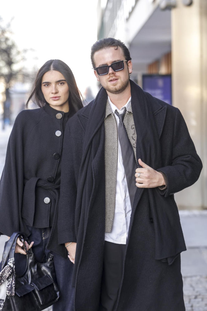 Jeremi Sikorski i jego narzeczona, Ada Posiadała