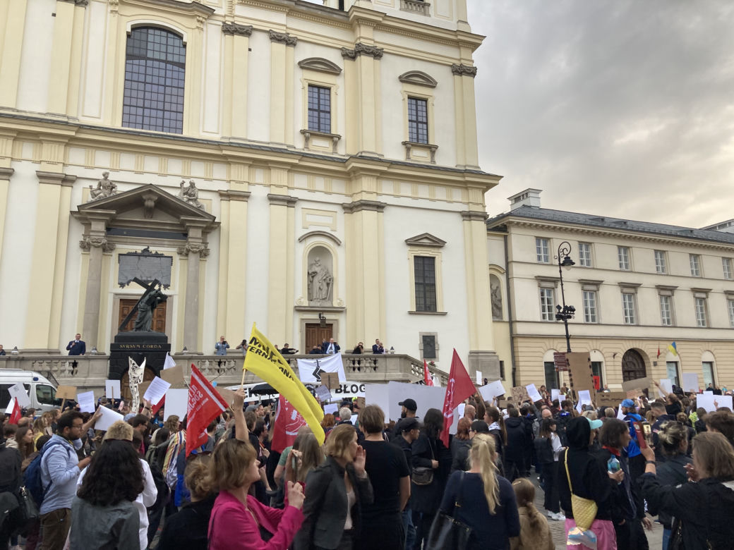 Marsz Strajku Kobiet "Ani jednej więcej!"