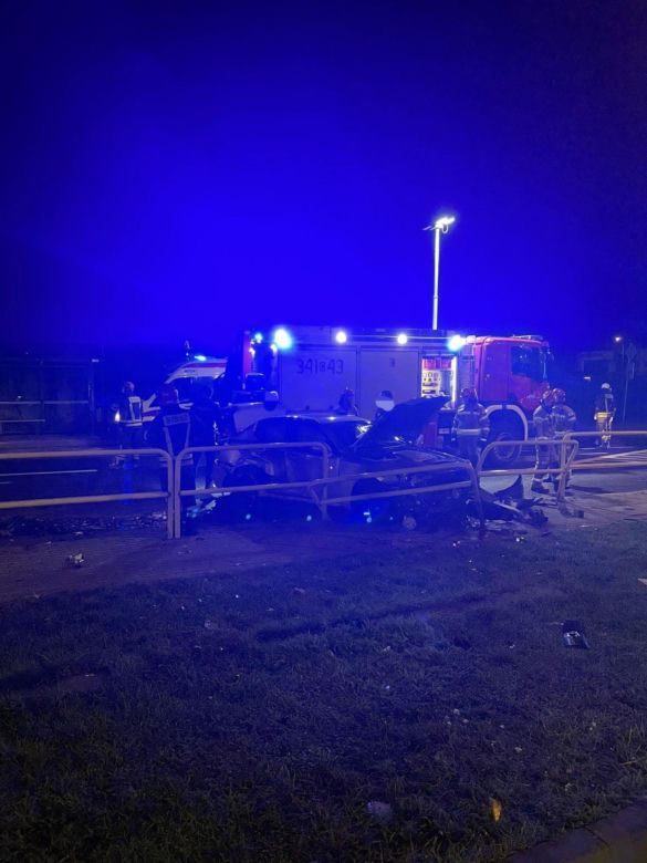 Poważny wypadek na ul. Żwirki i Wigury w Toruniu