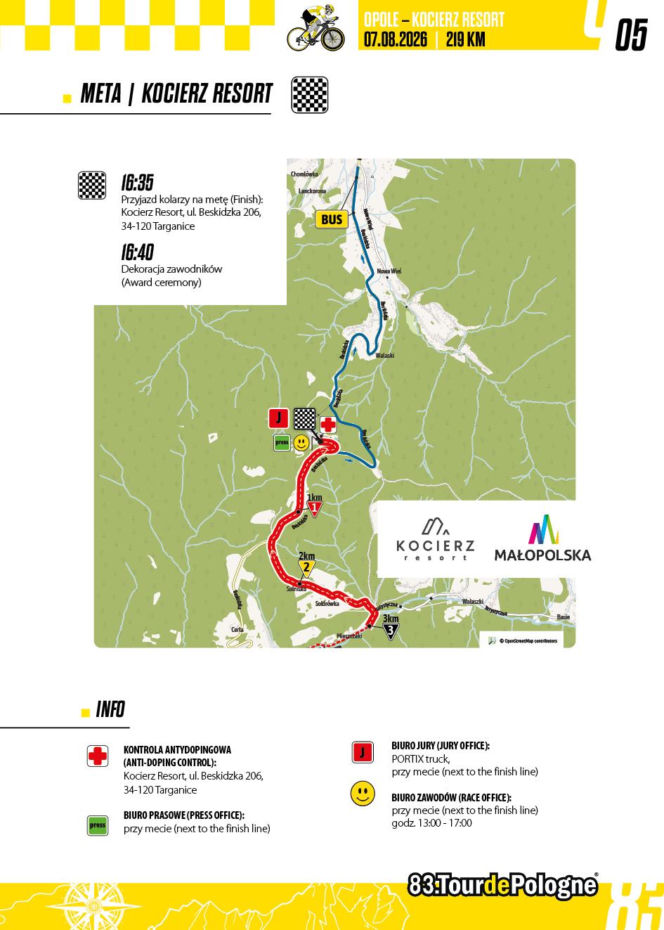 5. etap Tour de Pologne: Opole - Kocierz Resort