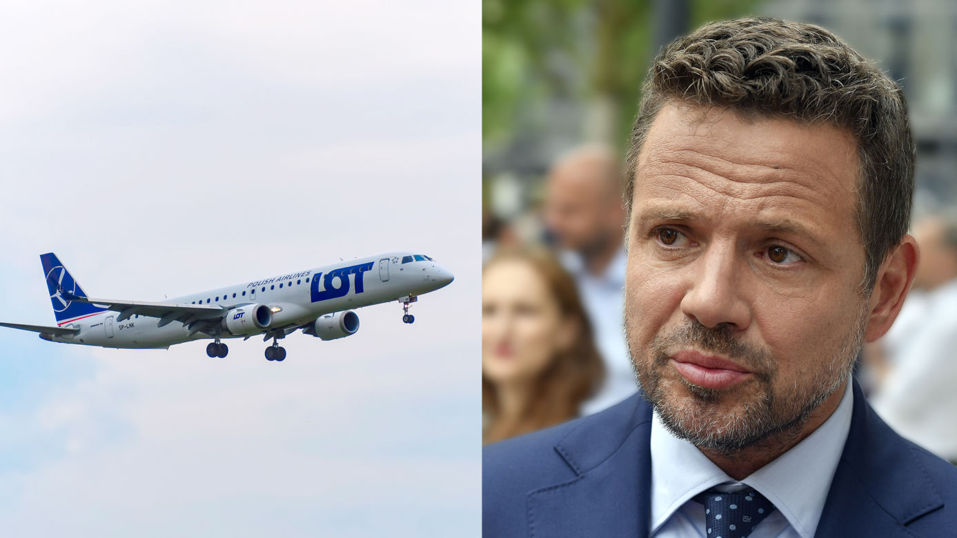 Dokąd lata Rafał Trzaskowski?