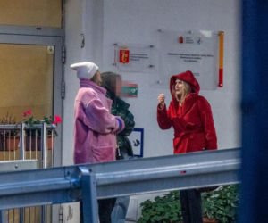 Grażyna Szapołowska w  szpitalu