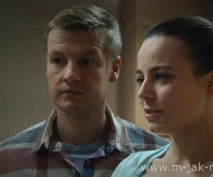 M jak MIŁOŚC, odc. 932. Madzia (Anna Mucha) i Paweł (Rafał Mroczek)