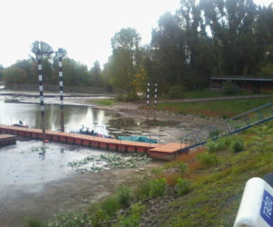 REKORDOWO NISKA WISŁA: 62 cm w Warszawie w Porcie Praskim 