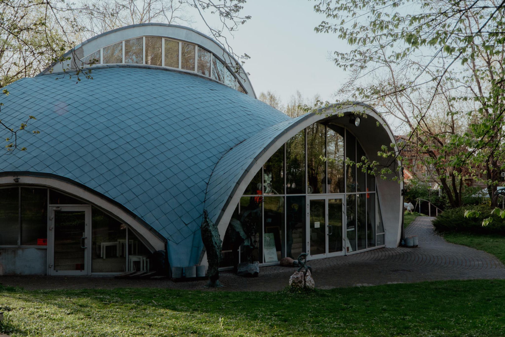 Pracownia Bronisława Chromego w Krakowie. Dawna muszla koncertowa