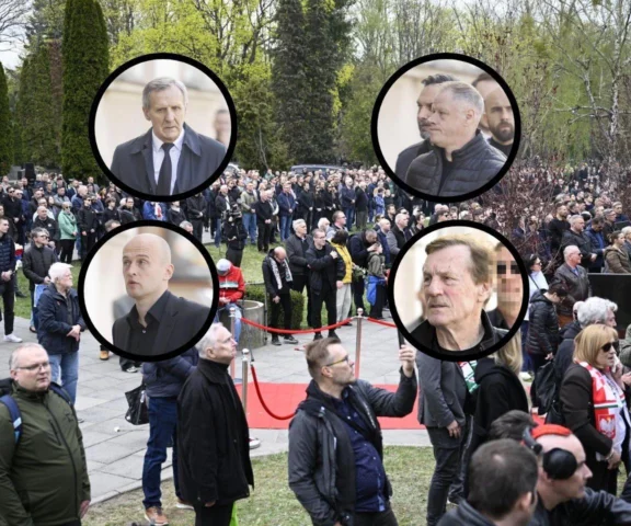 Legendy polskiej piłki pożegnały Jacka Magierę. Pojawiły się dawno niewidziane gwiazdy