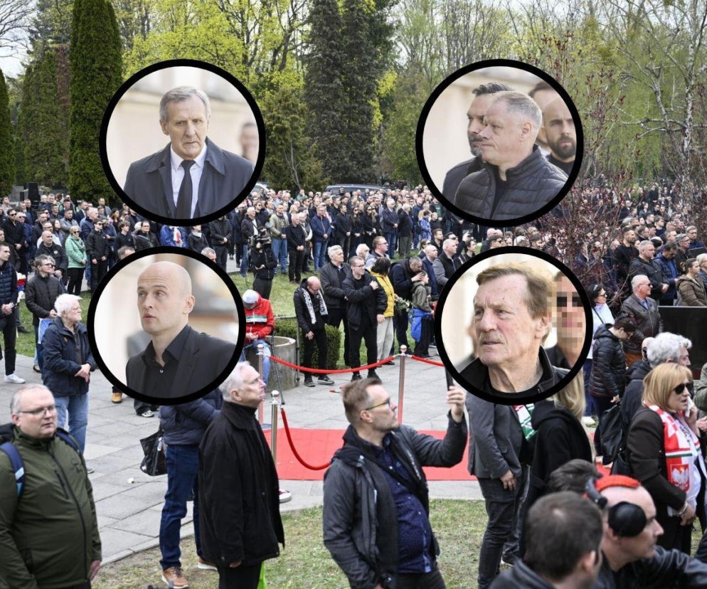 Legendy polskiej piłki pożegnały Jacka Magierę. Pojawiły się dawno niewidziane gwiazdy