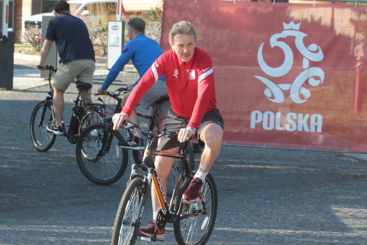 Zbigniew Boniek wybrał się na rowerową przejażdżkę w Sopocie