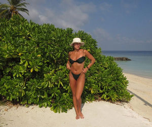 Aryna Sabalenka na Malediwach