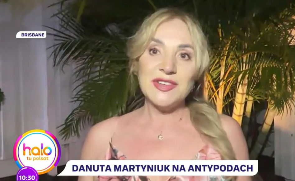 Danuta Martyniuk w Australii, "Halo. tu Polsat"