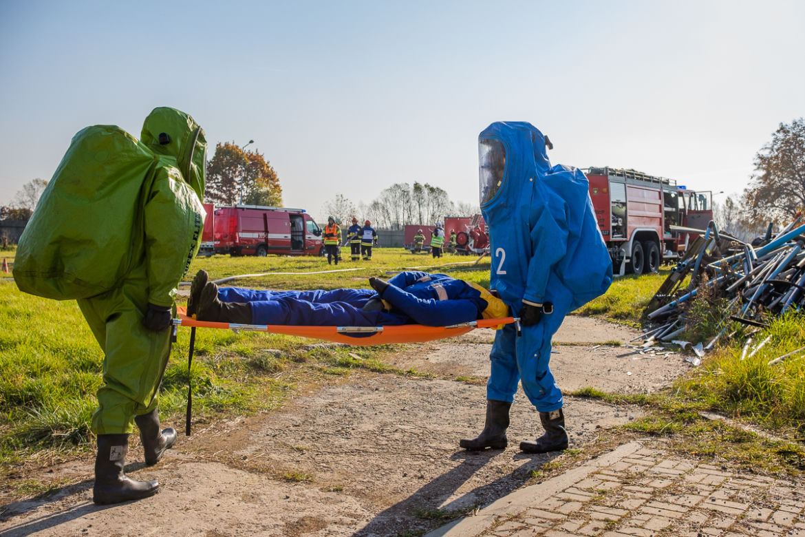 Ćwiczenia strażaków „AZOTY 2021” w Tarnowie