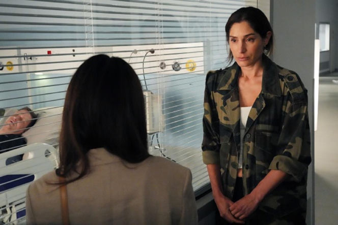 Barwy szczęścia, odcinek 3315. Łukasz (Michał Rolnicki), Celina (Orina Krajewska), Kasia (Katarzyna Glinka)