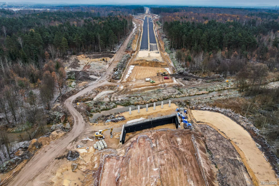 Budowa pierwszej części obwodnicy Zawiercia i Poręby