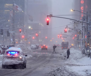 Wielka śnieżyca w Nowym Jorku! Zabronili podróży. Zobacz zdjęcia