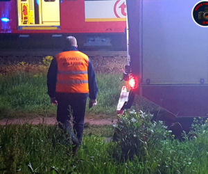 Wypadek na przejeździe Olszynka Grochowska