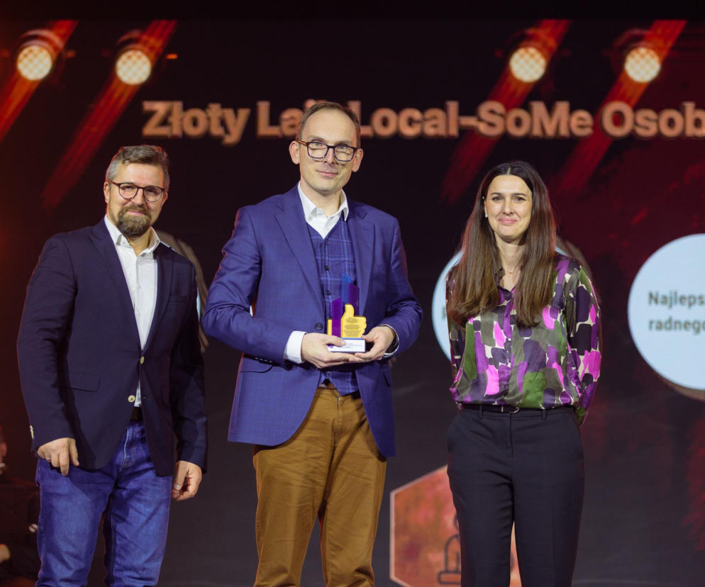 „Złoty Lajk” dla radnego z Gdyni. Jakub Ubych został najlepiej komunikującym się radnym w Polsce.