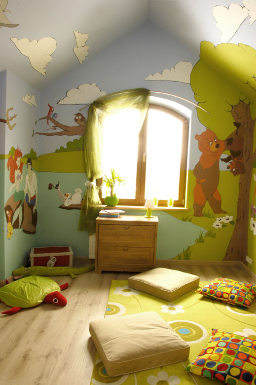 Magiczne ściany w pokoju dla dziecka