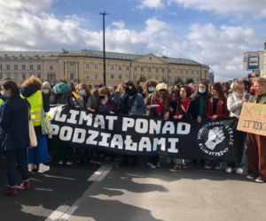 Młodzieżowy Strajk Klimatyczny w Warszawie
