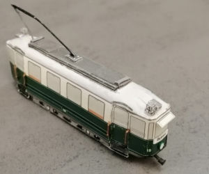 Modele tramwajów stworzone przez pana Michała z Poznania
