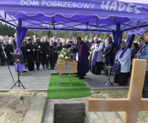 Pogrzeb Pawła Królikowskiego Powązki Wojskowe