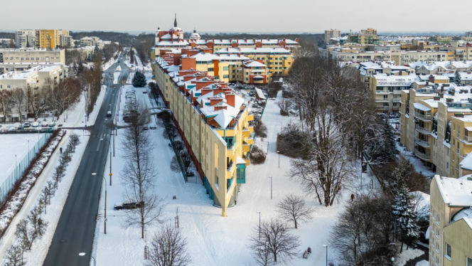 Budynki mieszkalno-usługowe przy ul. Bażantarni, Warszawa