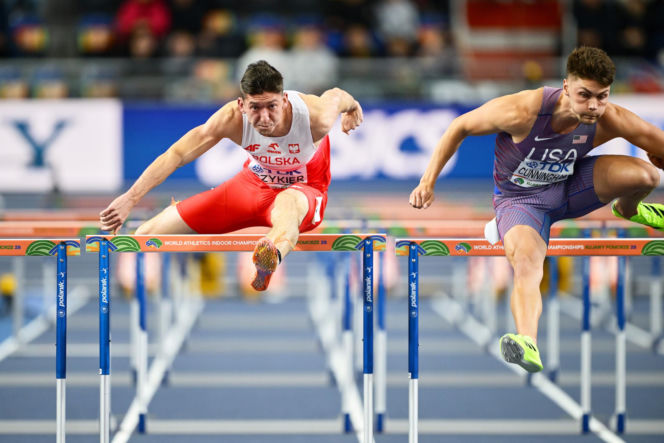 Halowe Mistrzostwa Świata w Lekkoatletyce Kujawy Pomorze 26 w Toruniu: Zdjęcia kibiców i zawodników z soboty, 2. dnia imprezy