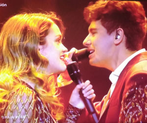 Eurowizja 2018 FINAŁ - Amaii Romero i Alfreda García. Hiszpania