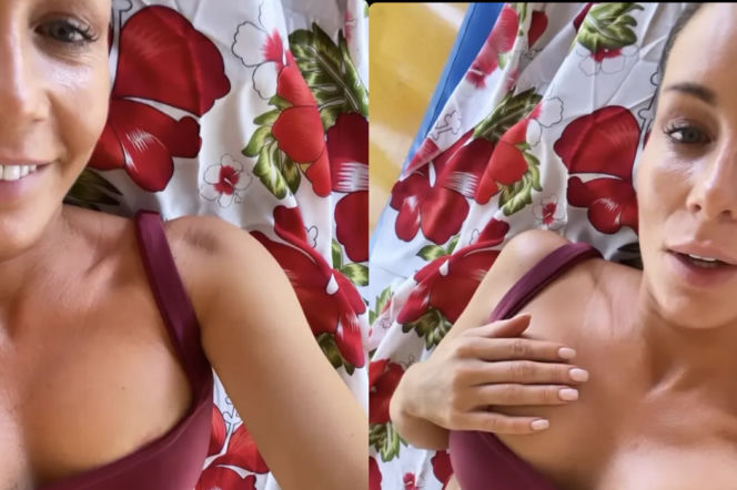 Małgorzata Rozenek zaliczyła wpadkę. Wypadła jej sztuczna pierś!
