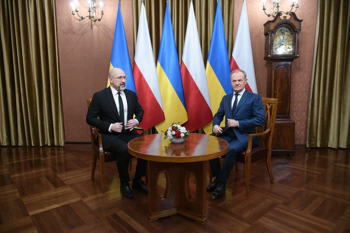 Spotkanie premierów Ukrainy i Polski