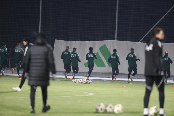 pierwszy trening Marka Papszuna w Legii