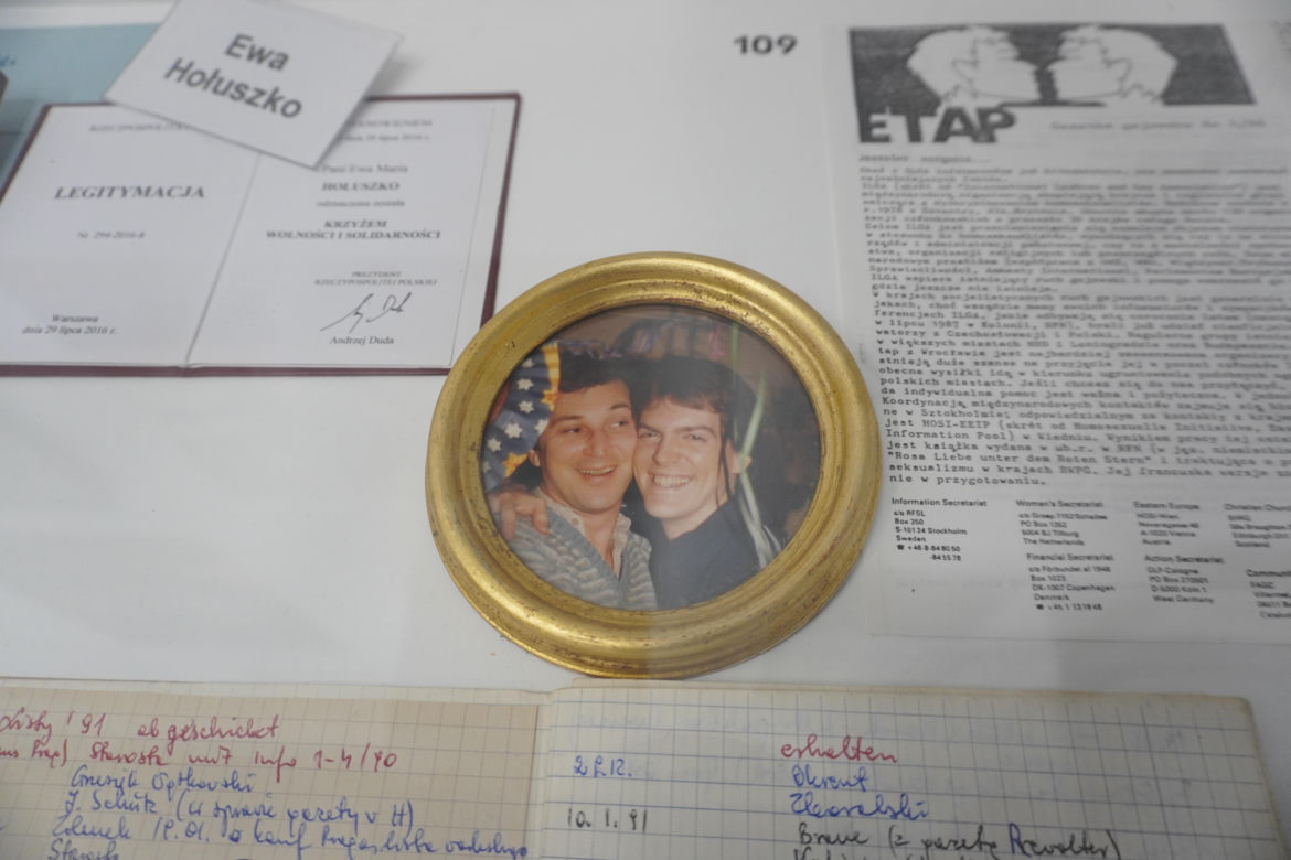 Wnętrza QueerMuzeum w Warszawie