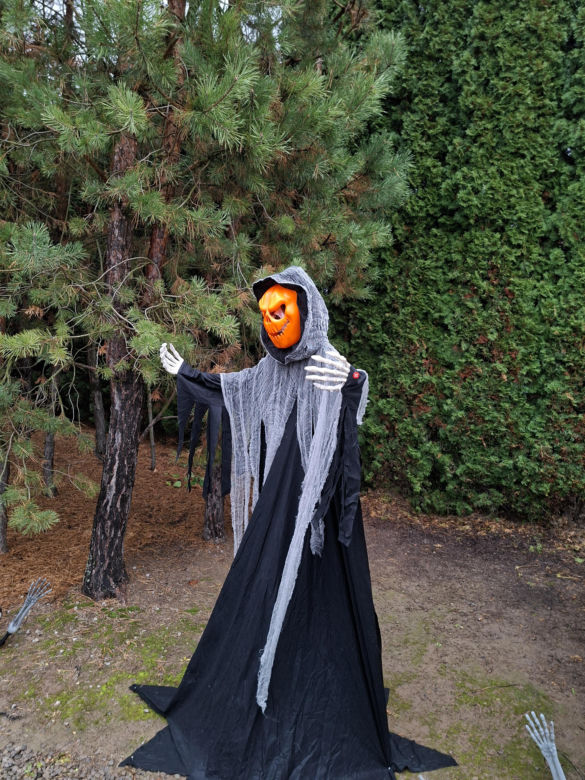 Oto najbardziej halloweenowy dom w Świętokrzyskiem!