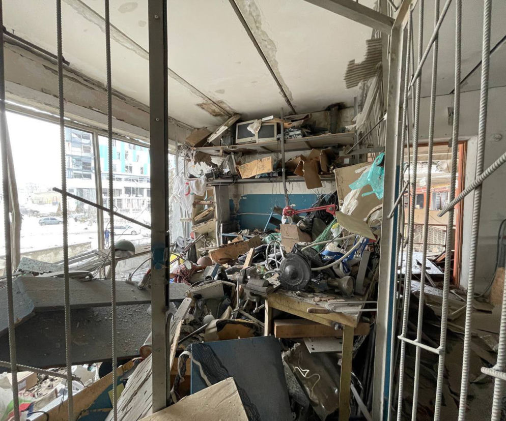 Ukraina. Zbombardowany Charków