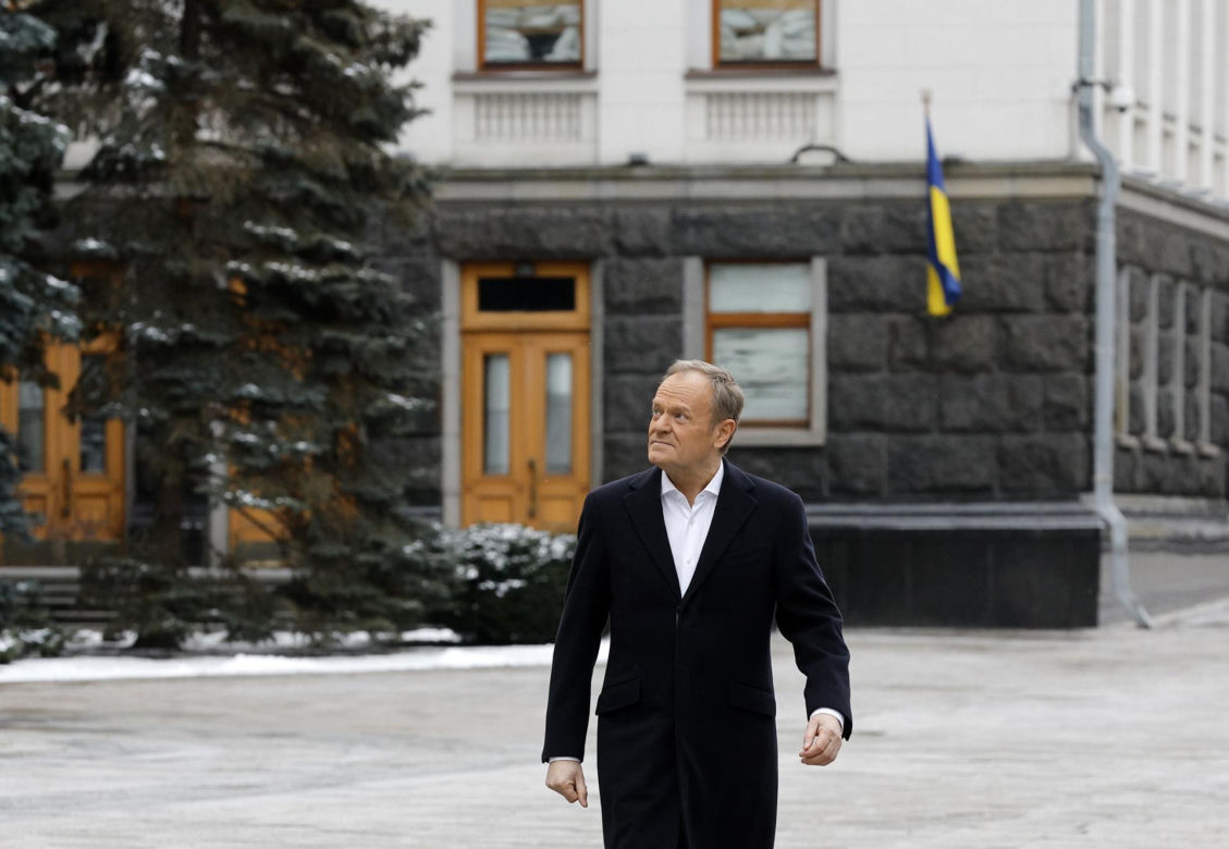 Donald Tusk w Kijowie