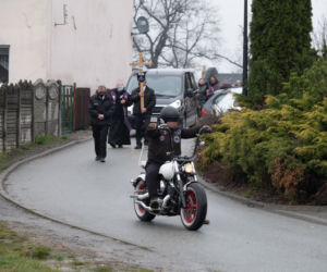 Pogrzeb Janusza motocyklisty