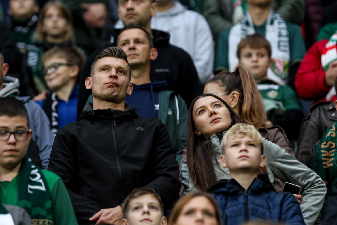 Śląsk Wrocław - Lech Poznań: Zdjęcia kibiców i zawodników z meczu 10. kolejki sezonu 2026/27 PKO BP Ekstraklasy
