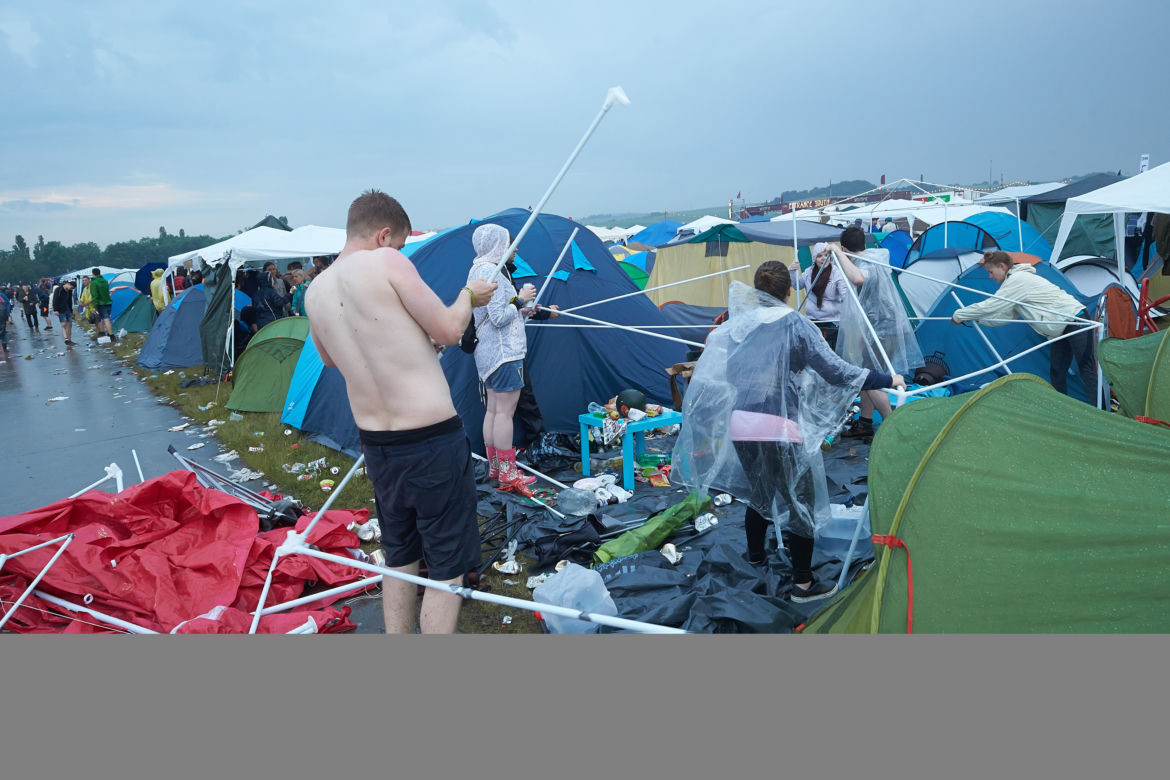piorun na koncercie Rock am Ring