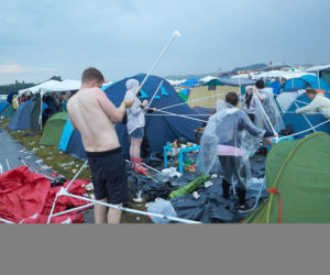 piorun na koncercie Rock am Ring