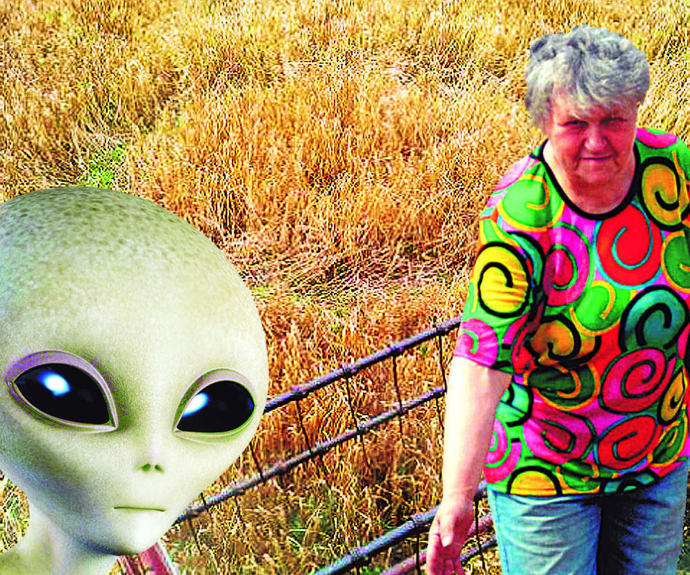 Było u mnie małe UFO