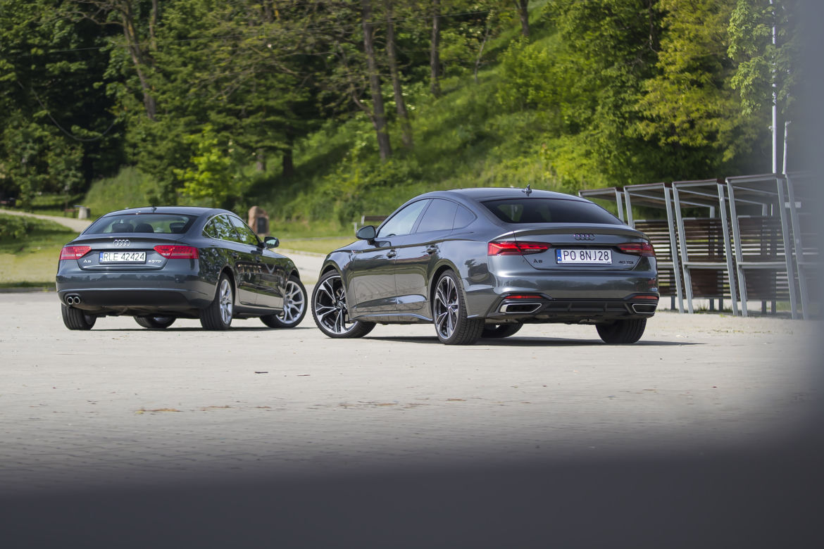 2020 Audi A5 Sportback 40 TDI quattro S tronic & 2010 Audi A5 Sportback 2.0 TDI 6MT